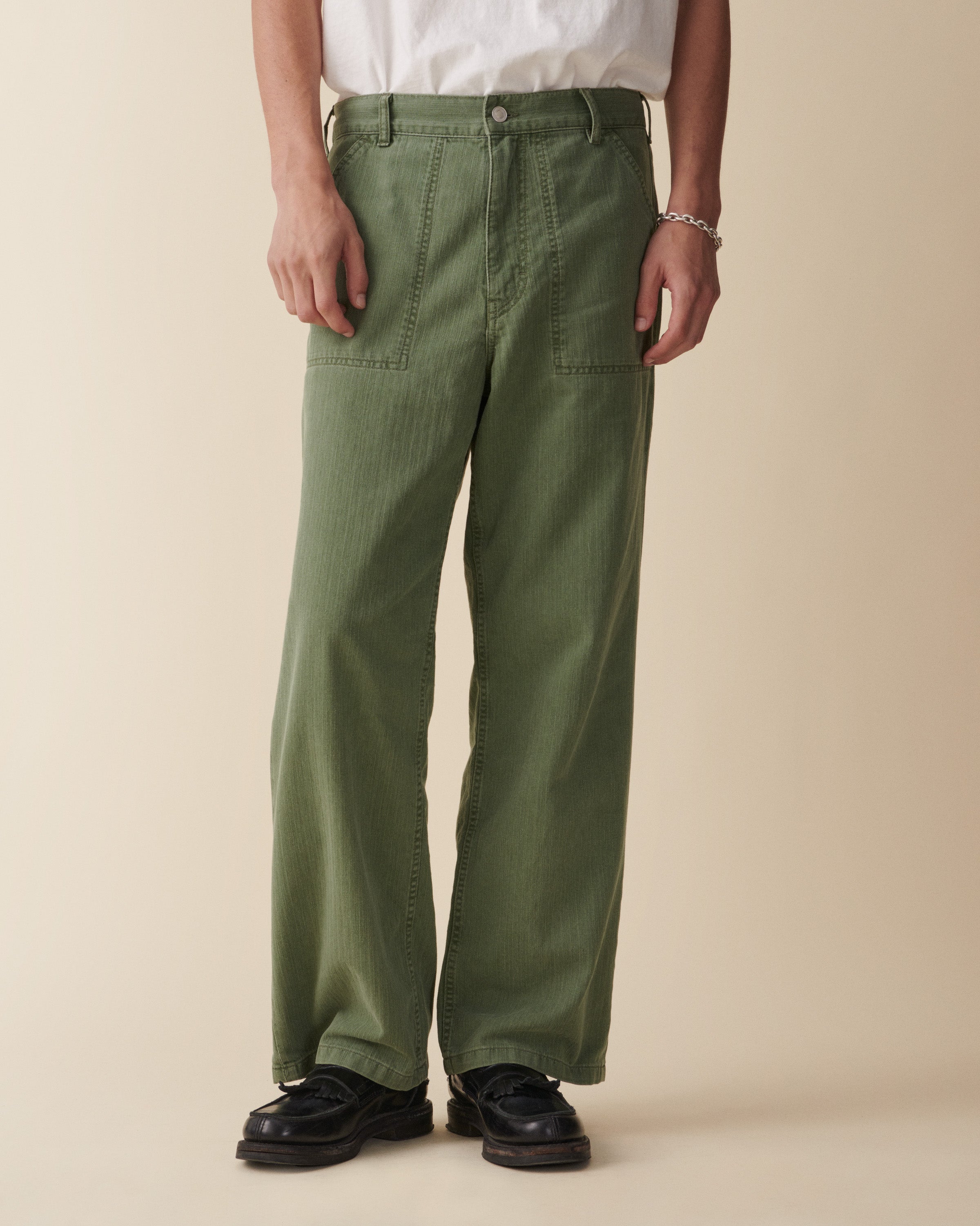 Men's GM010 Genua Worker Chino Putty - Jeanerica