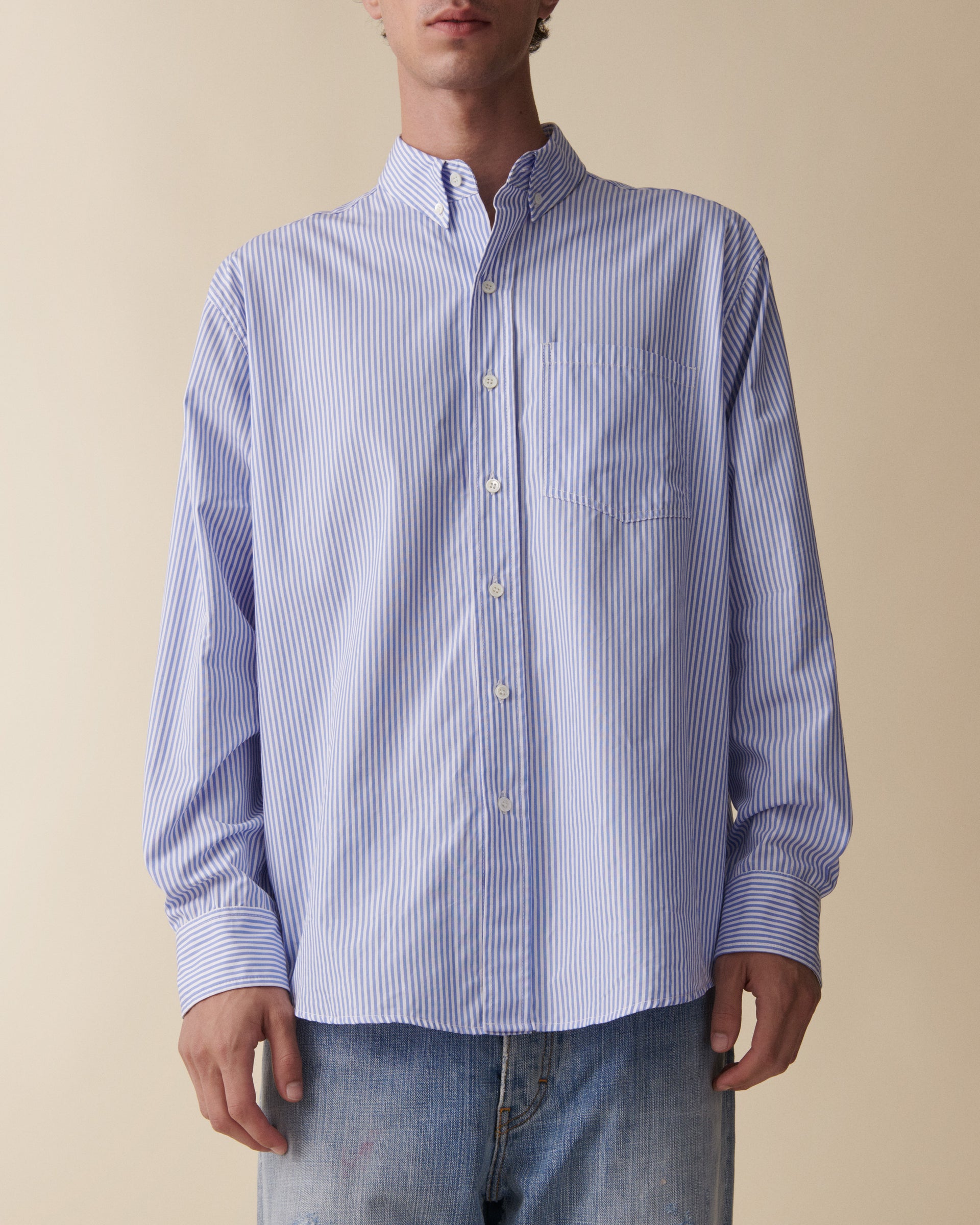 Theo Blue Striped