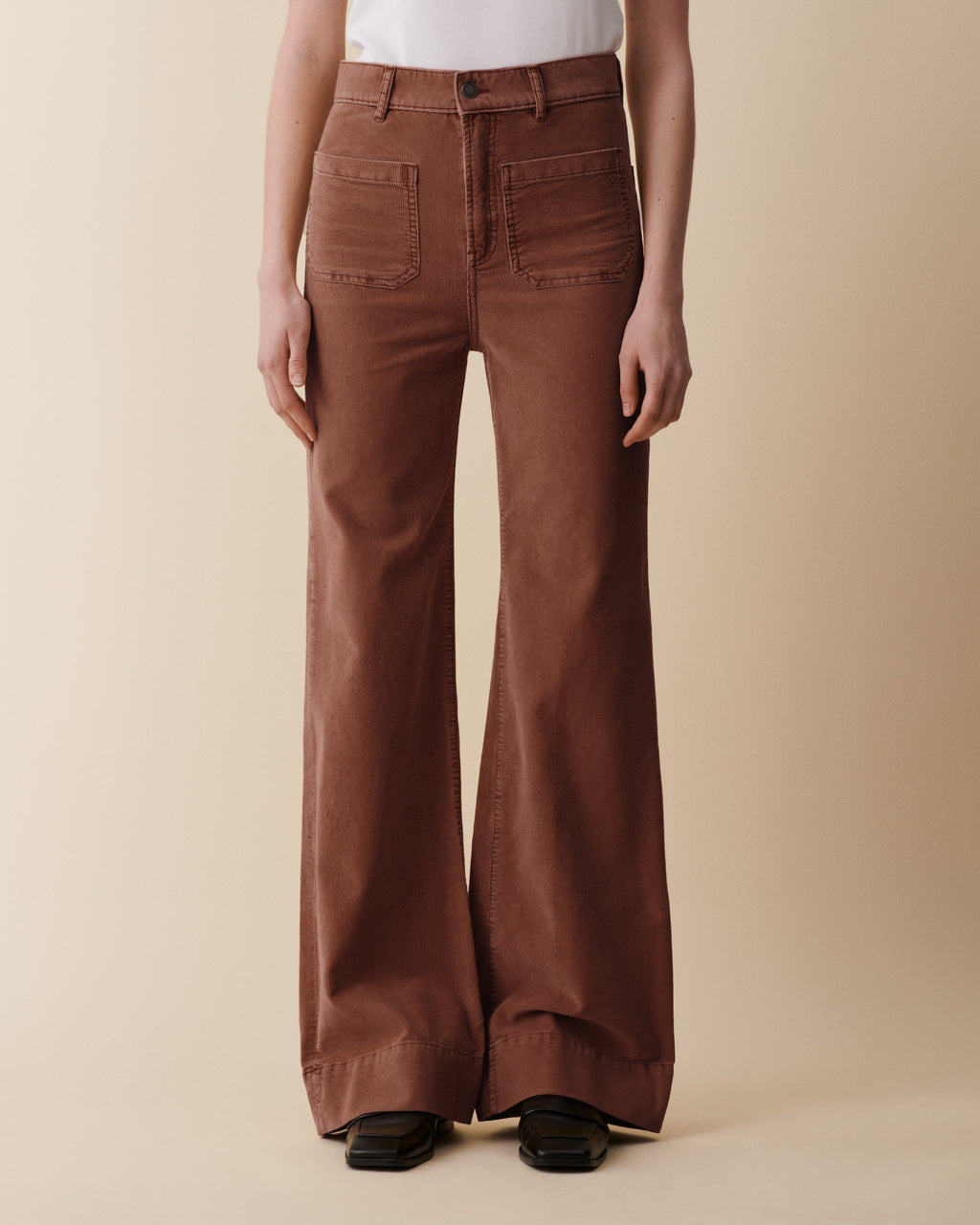 St Monica Brown Corduroy