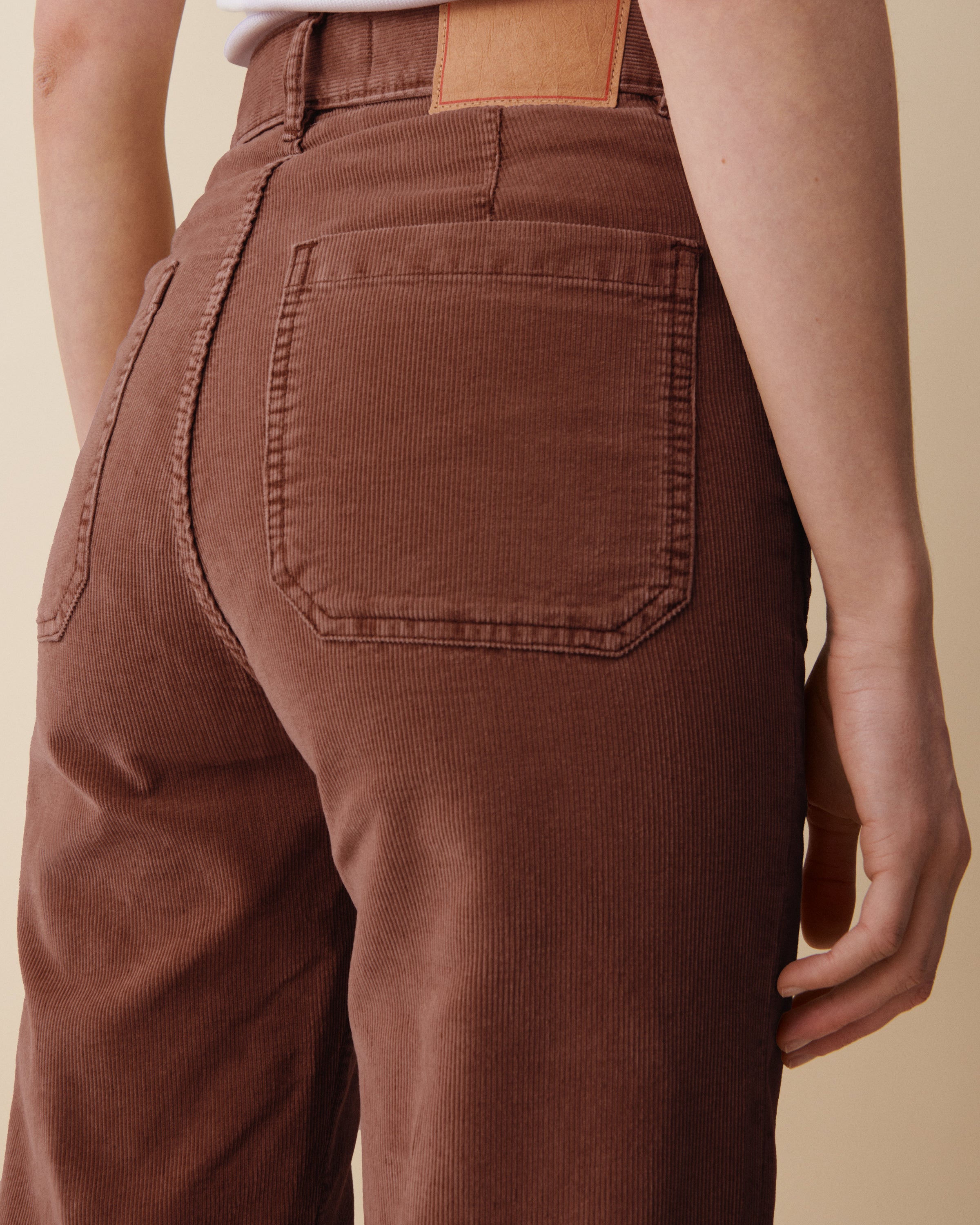 St Monica Brown Corduroy