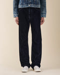 Vega Blue Flock Corduroy