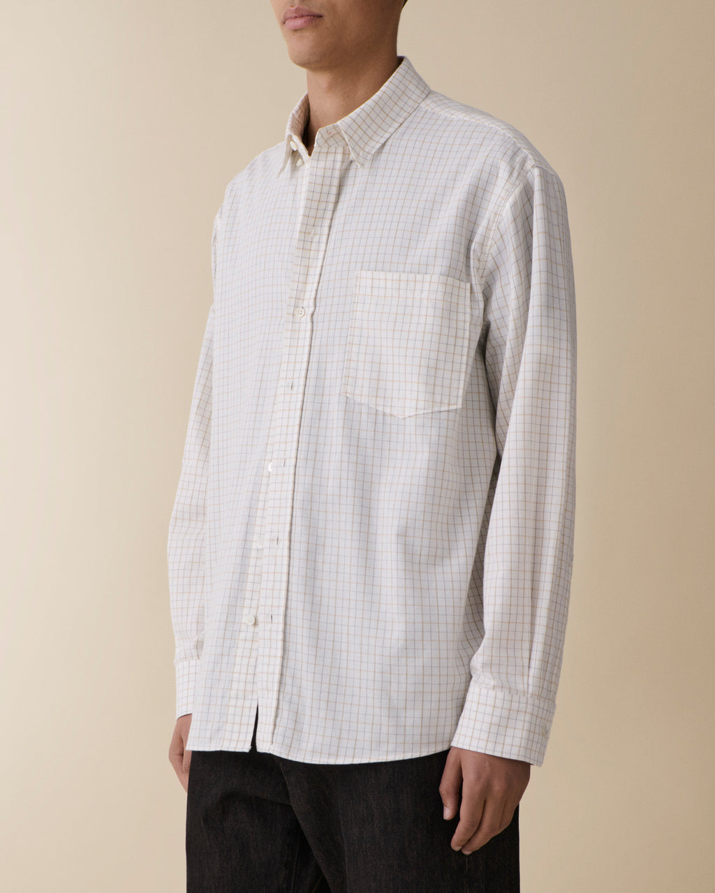 Theo Off White Check