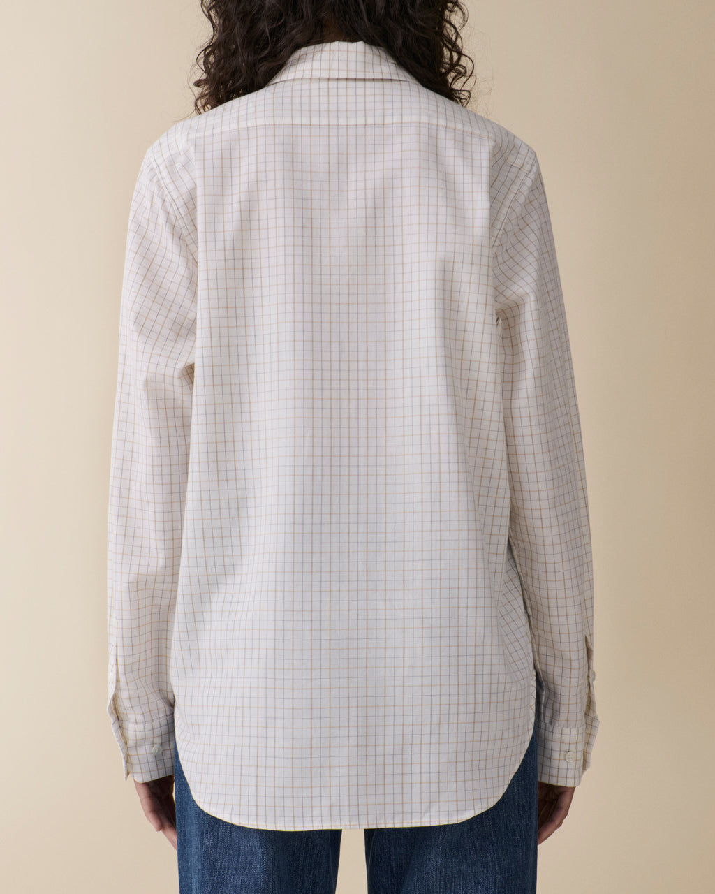 Elise Off White Check