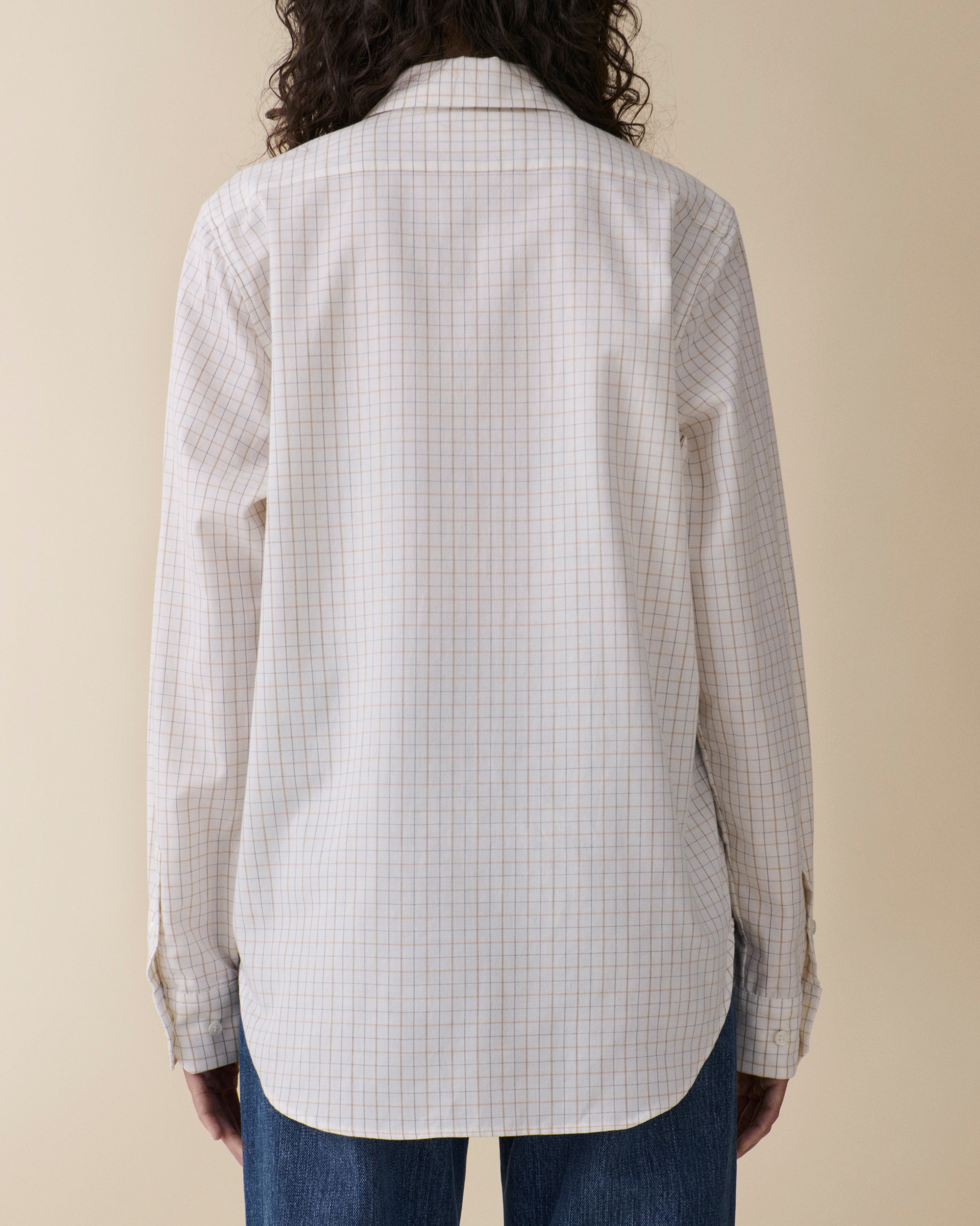 Elise Off White Check