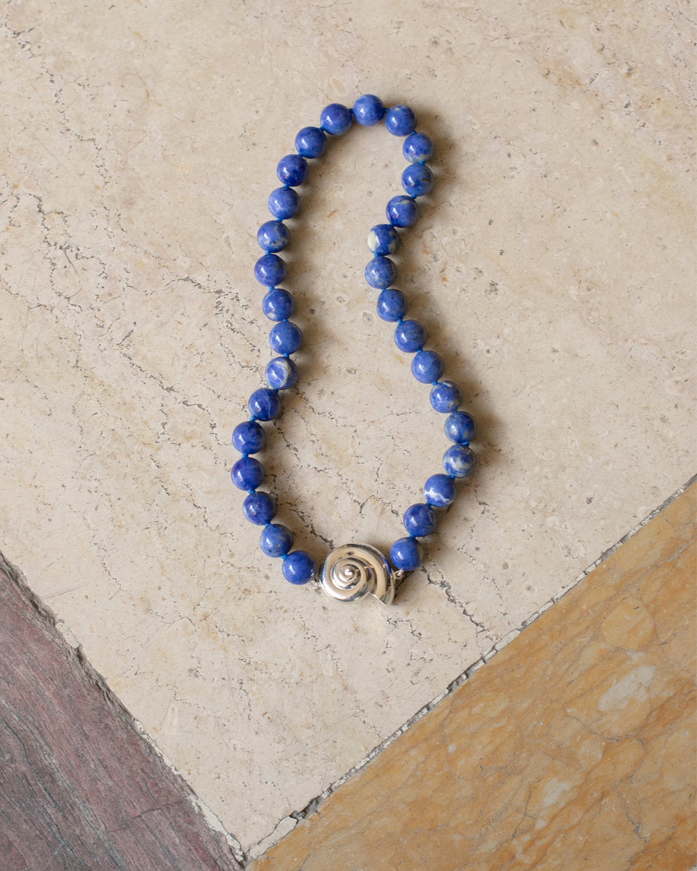 JEANERICA Atelier Nautilus Cobalto Collar