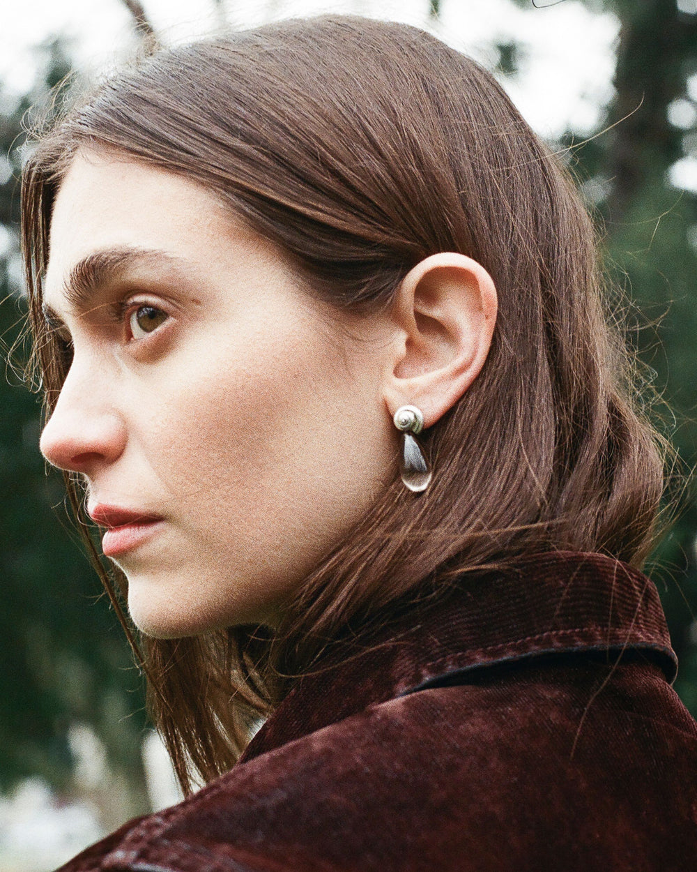 JEANERICA Atelier Nautilus Smoky Earrings