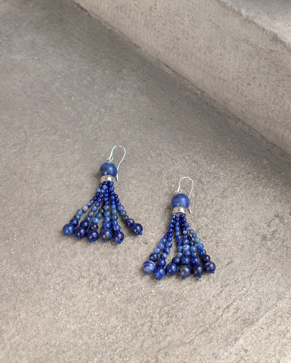 JEANERICA Atelier Venice Opera Indigo Earrings
