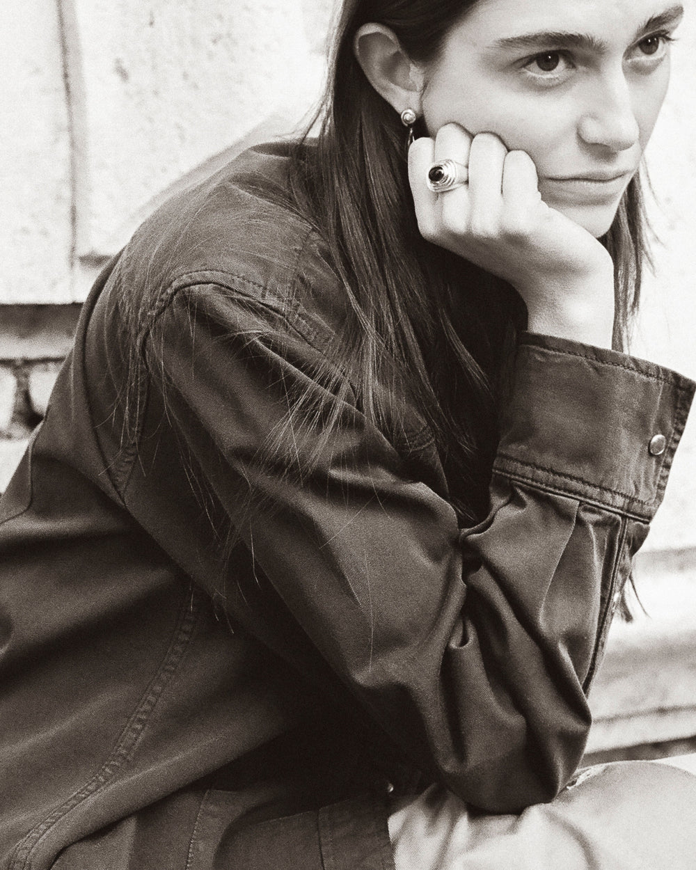 JEANERICA Atelier The Deco Smoky Ring
