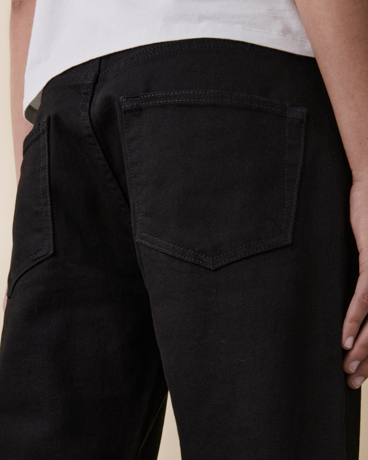 Tapered Rinse Stay Black