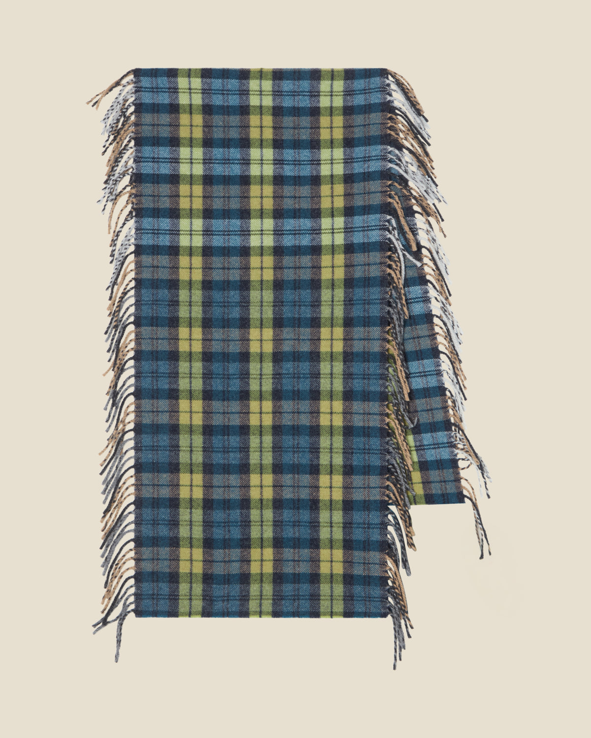 Aira Scarf Green — JEANERICA Atelier x Begg x Co