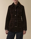 Agnes Brown Flock Corduroy