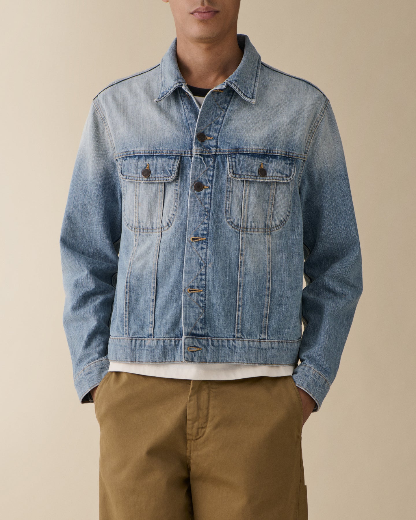 Alex Light Blue Righe