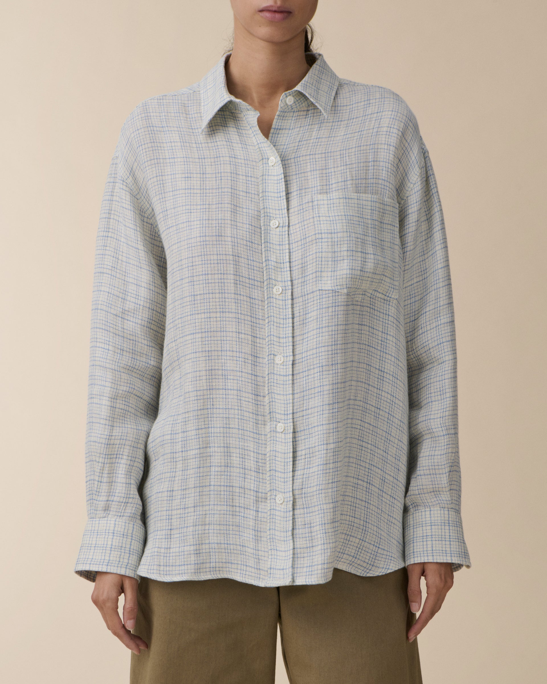 Alice Light Blue Check