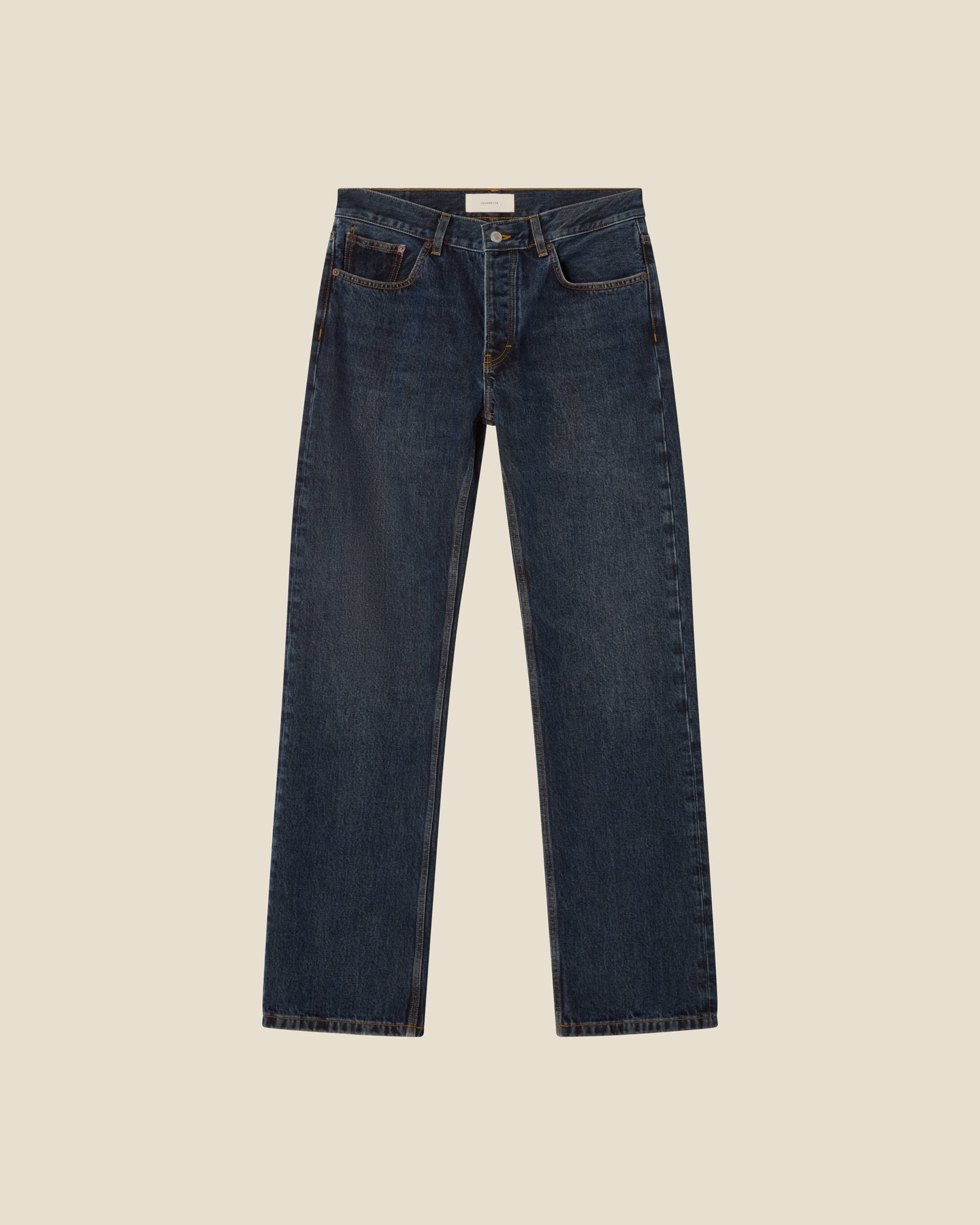 Arrow Honey Mid Blue flat (beige background)