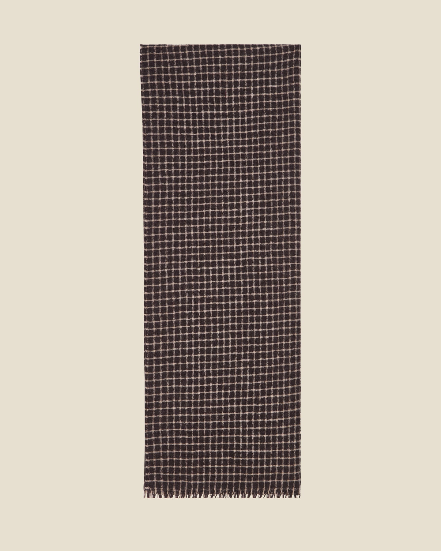 Ashley Scarf Beige flat (beige background)