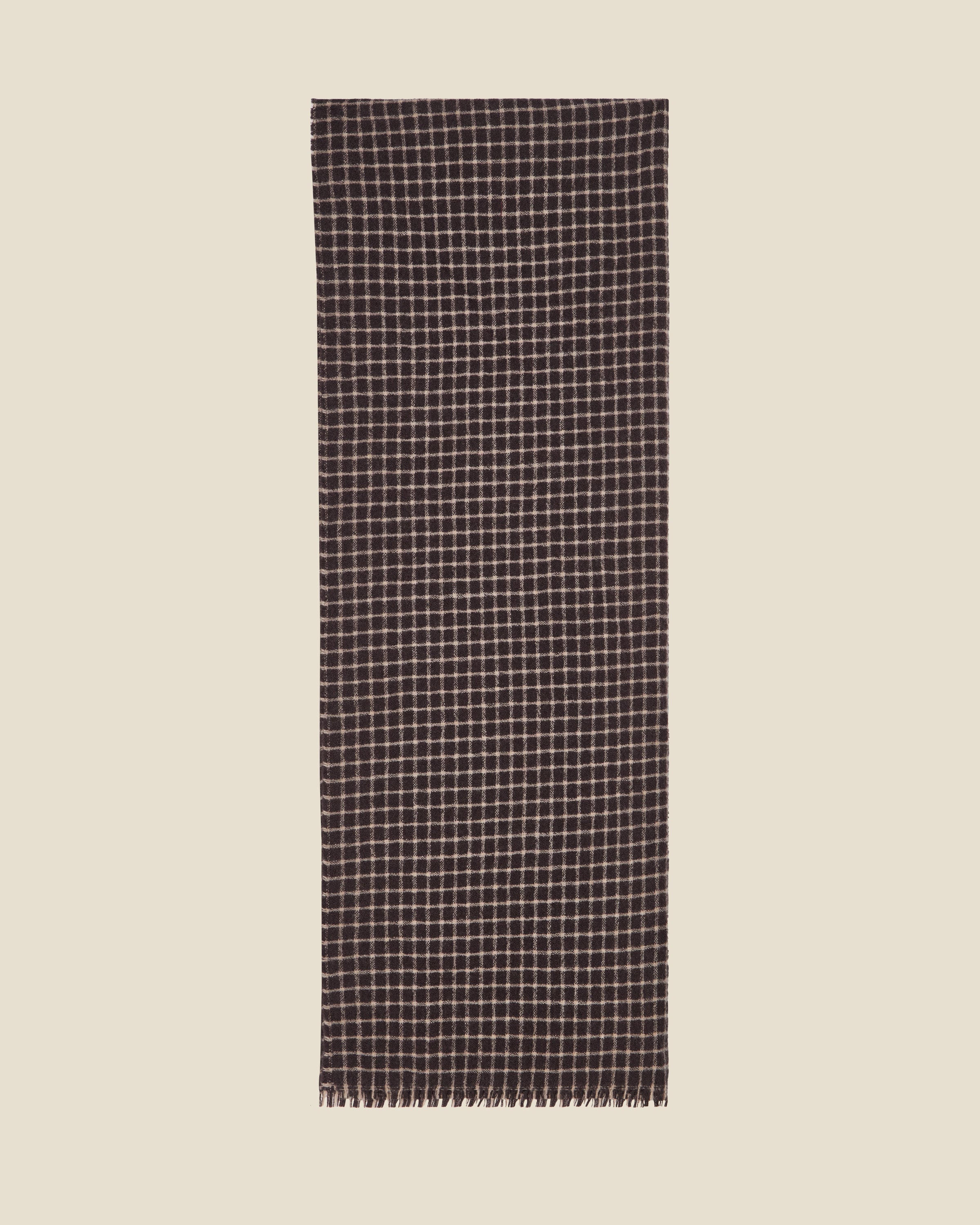 Ashley Scarf Beige flat (beige background)