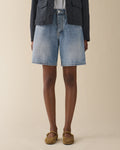 Belem Shorts Light Blue Righe