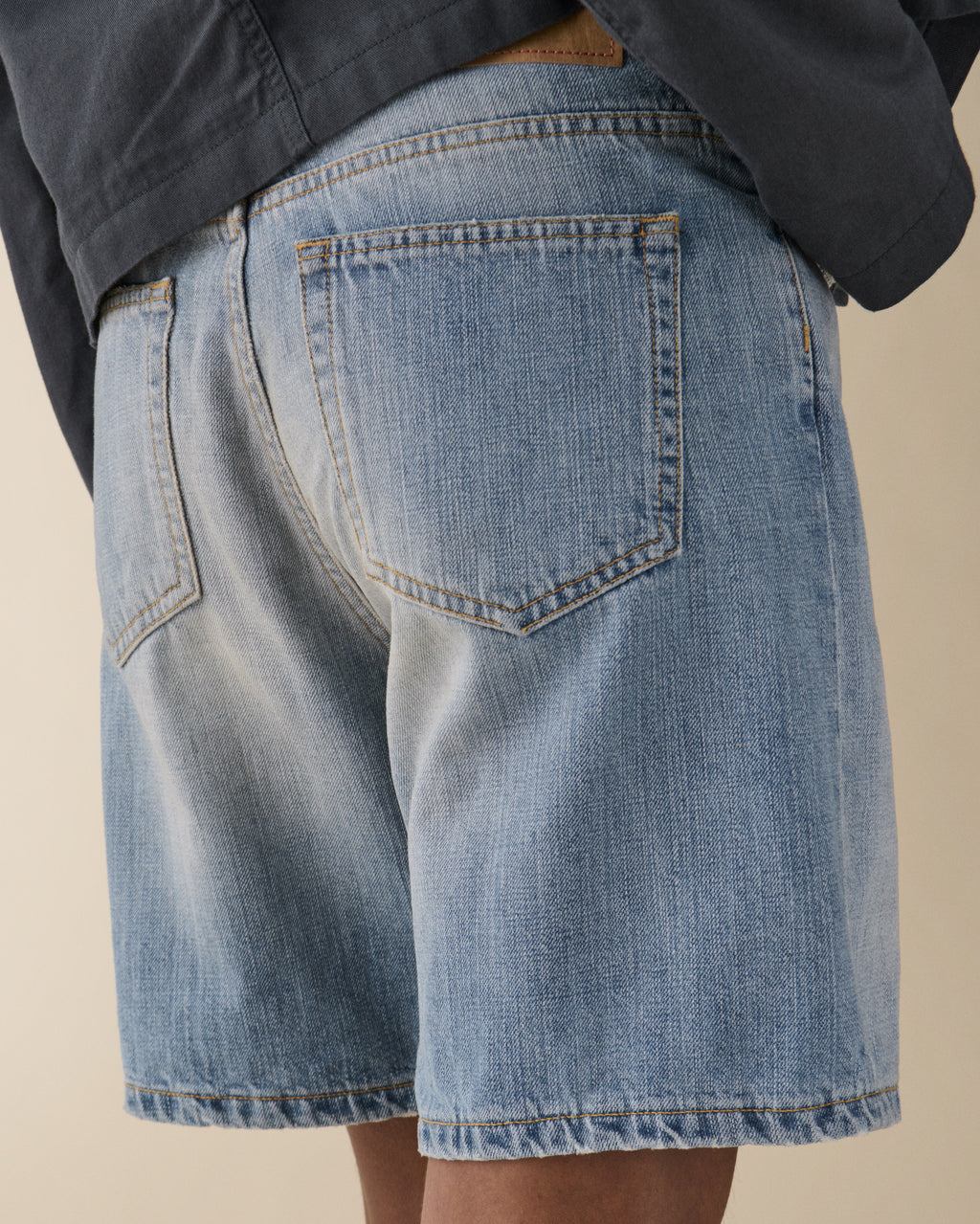 Belem Shorts Light Blue Righe