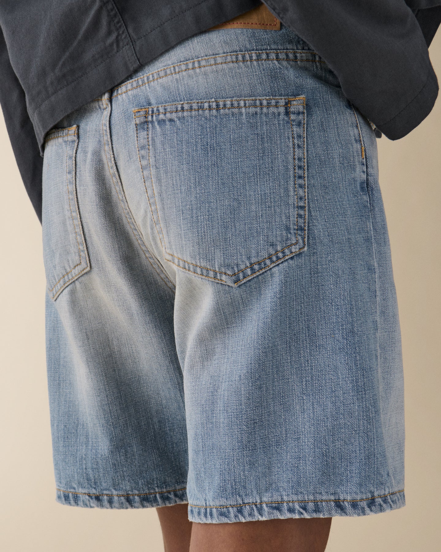 Belem Shorts Light Blue Righe