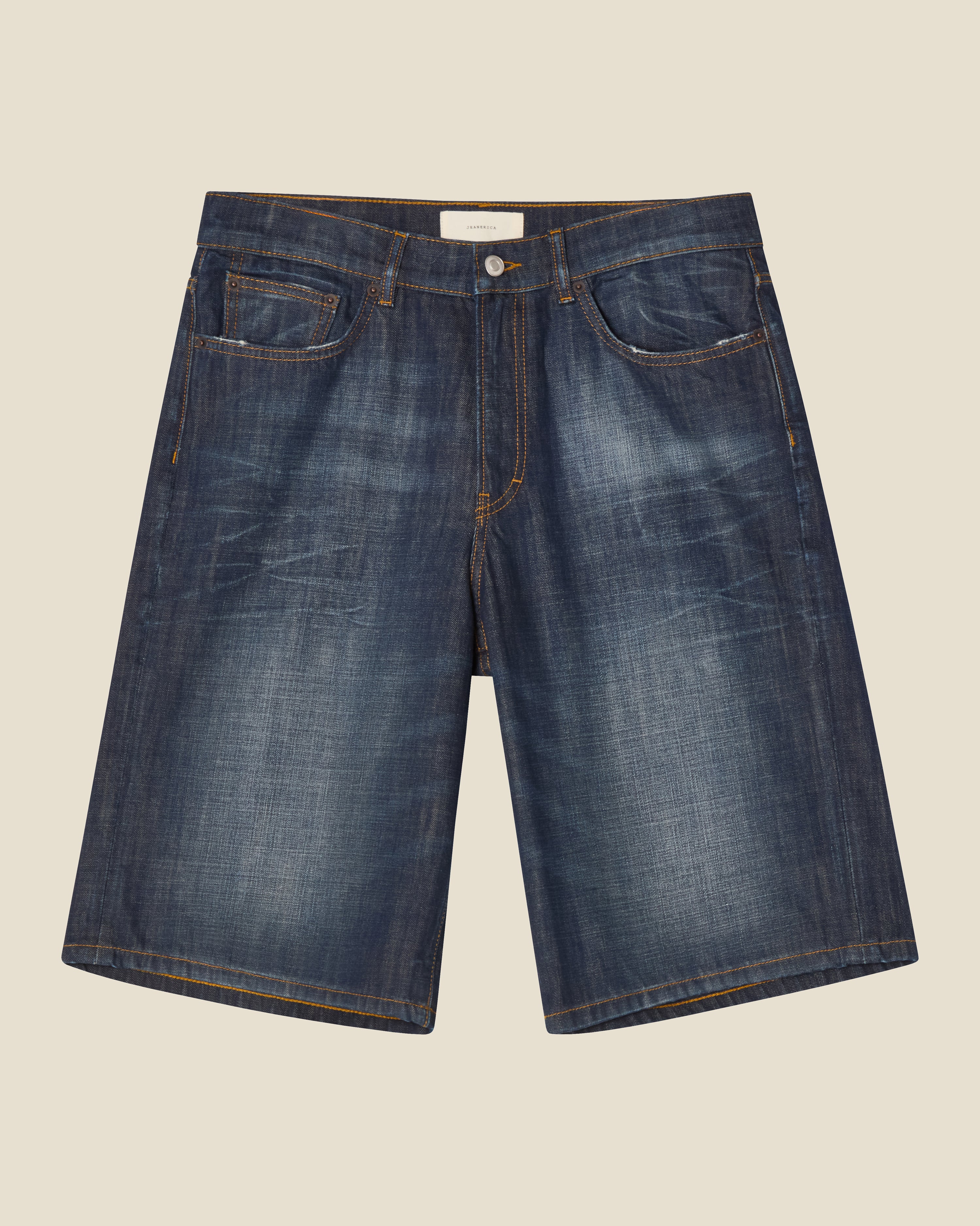 Brera Shorts Coated Indigo