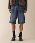 Brera Shorts Coated Indigo
