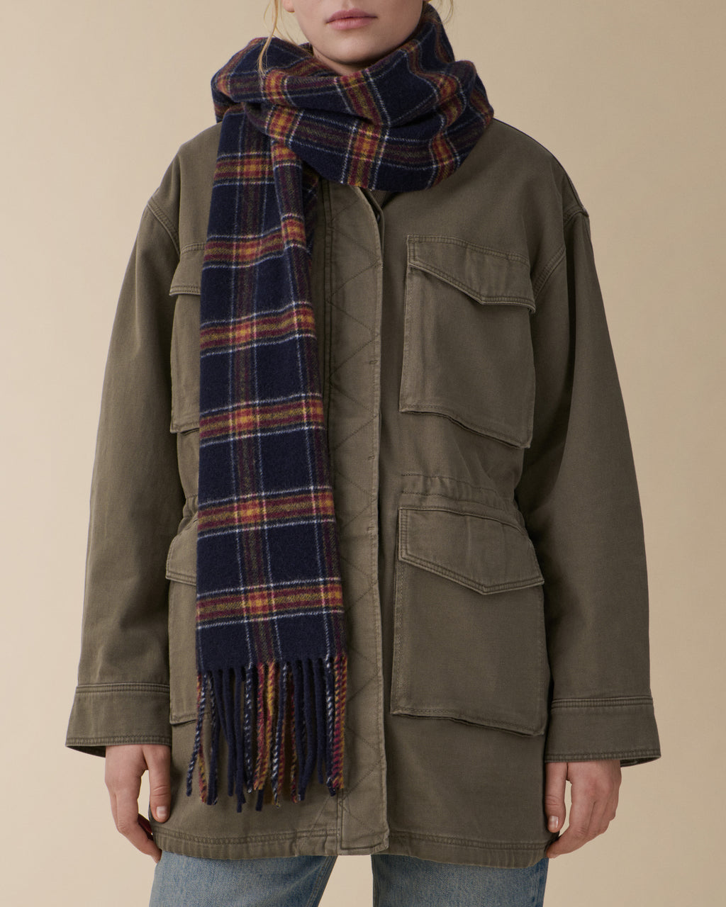 Charlie Scarf Navy