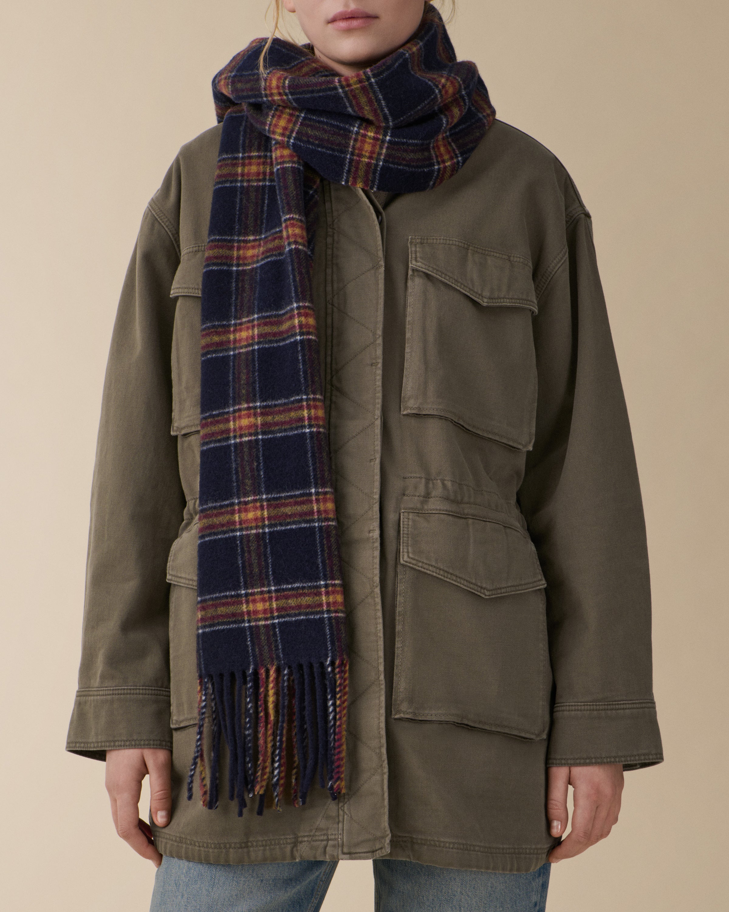 Charlie Scarf Navy