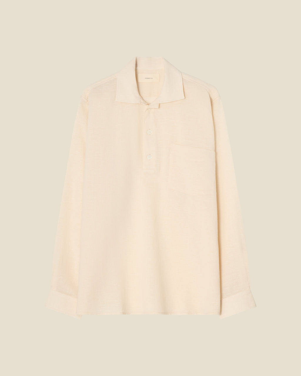 Chris Off White flat (beige background)