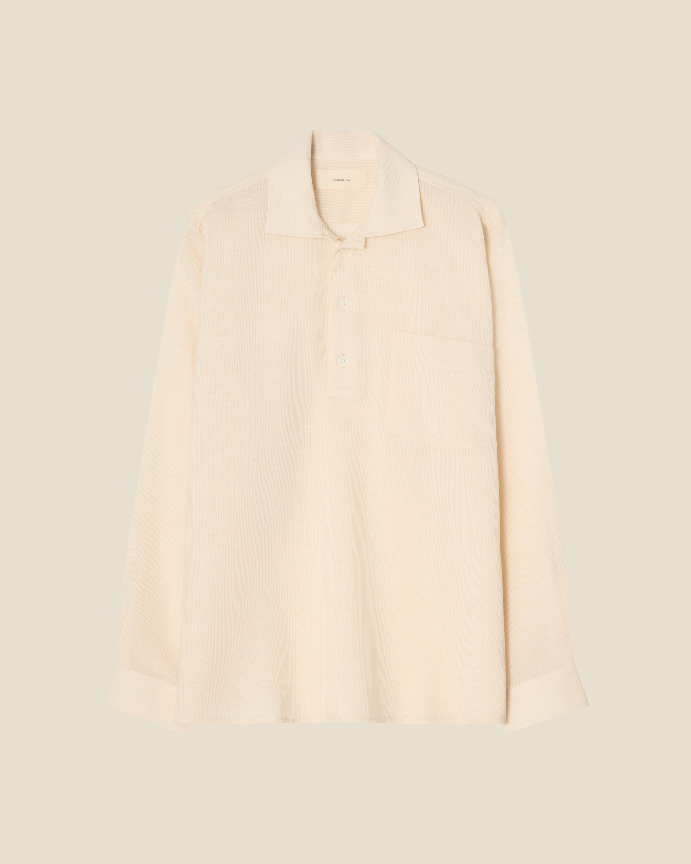 Chris Off White flat (beige background)