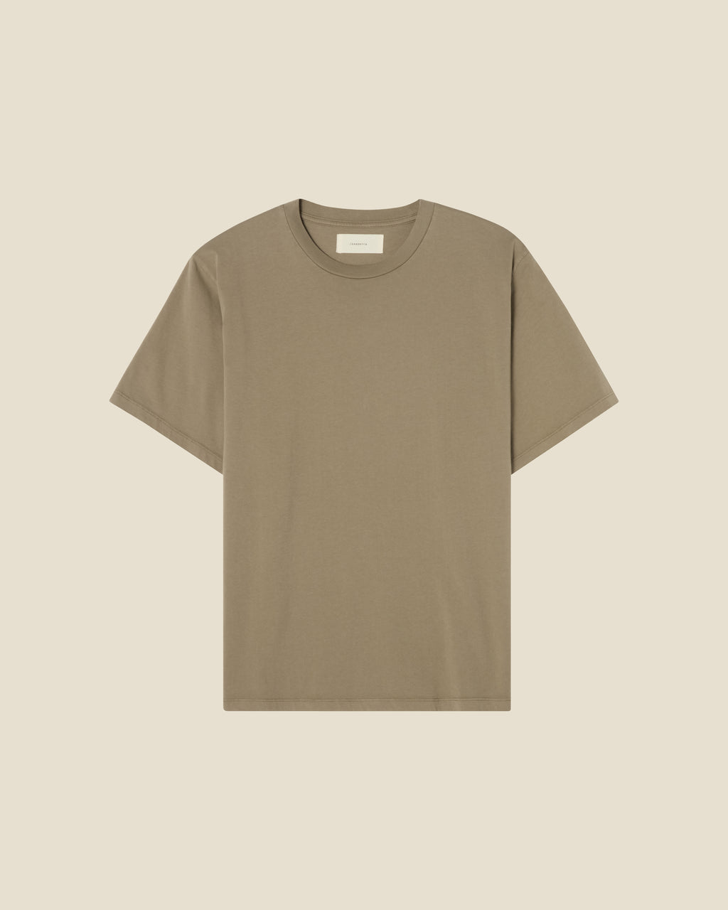 Delon Khaki Beige flat (beige background)