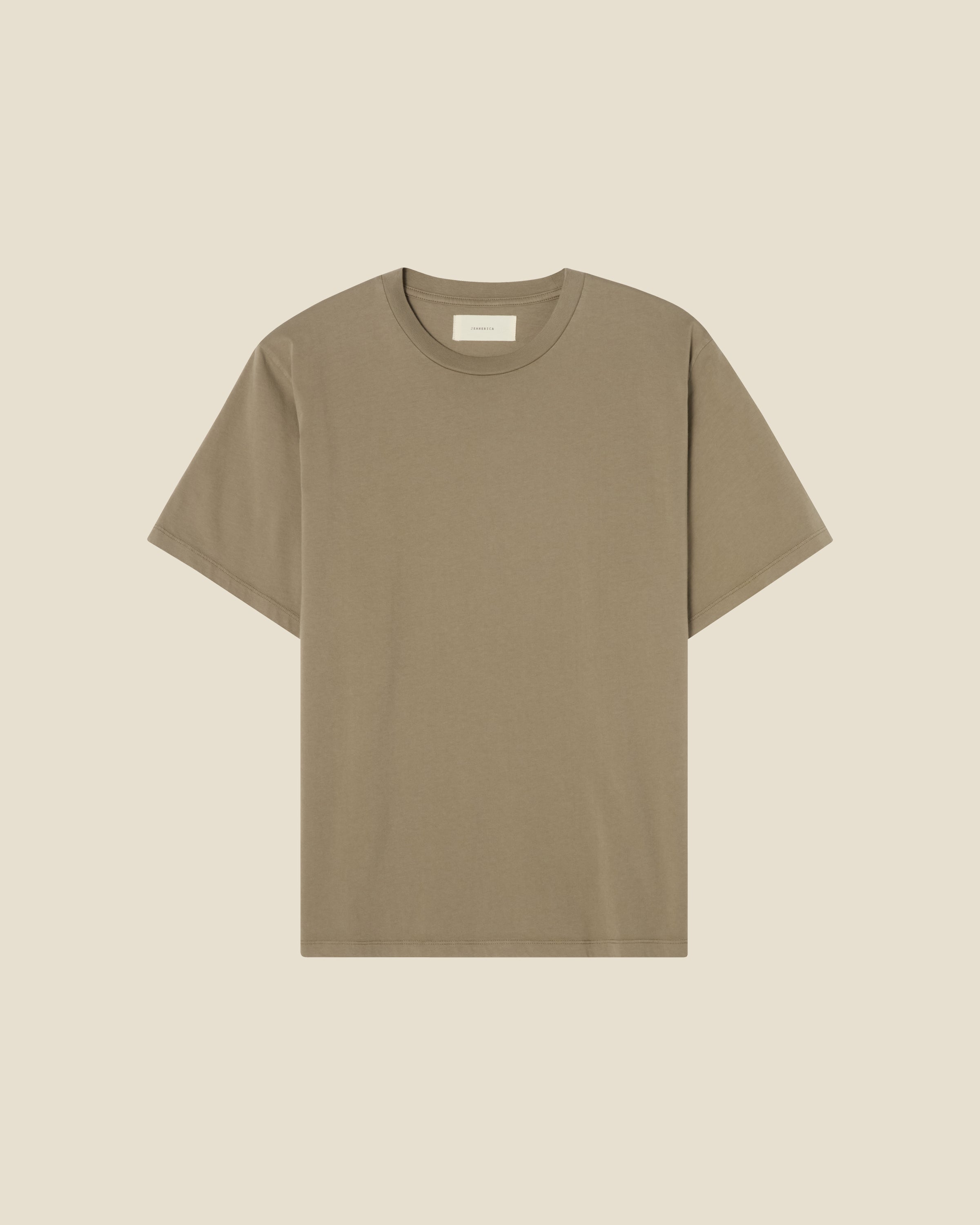 Delon Khaki Beige flat (beige background)