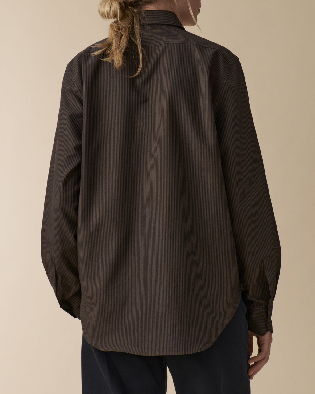 Elise Brown Stripe