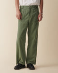 Genua Worker Chino Chevron Green