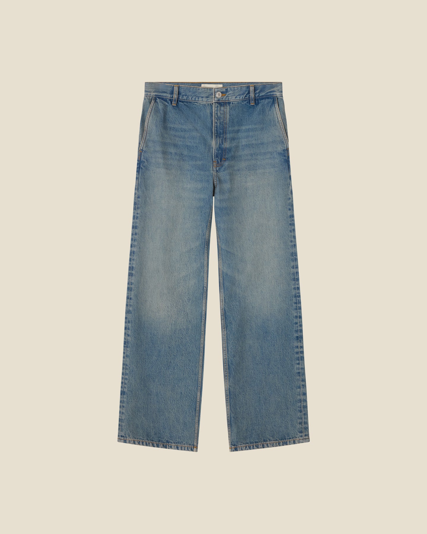 Genua Chino 1990 Light Vintage flat (beige background)