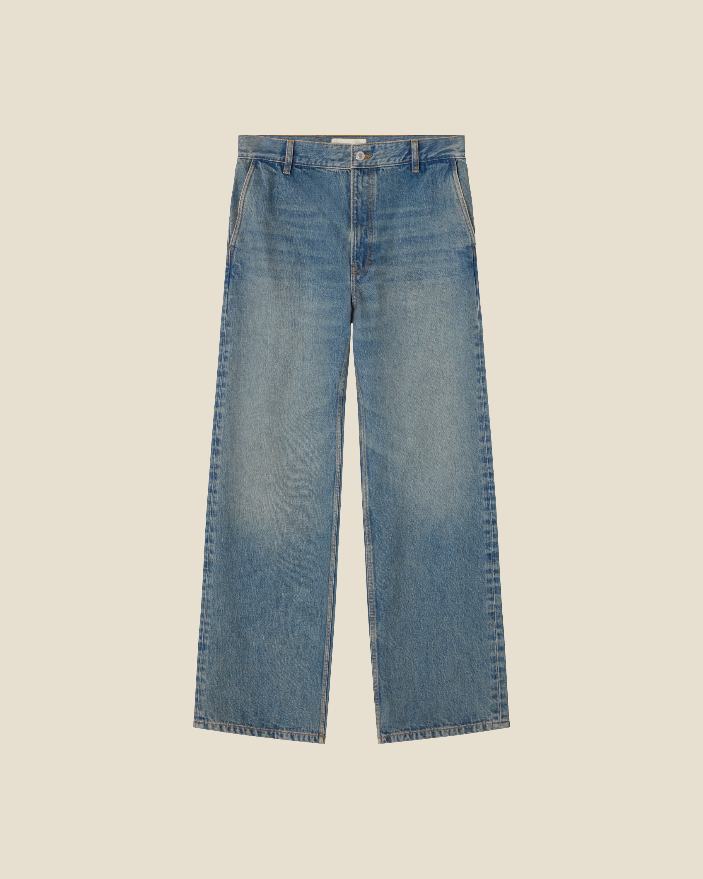 Genua Chino 1990 Light Vintage flat (beige background)