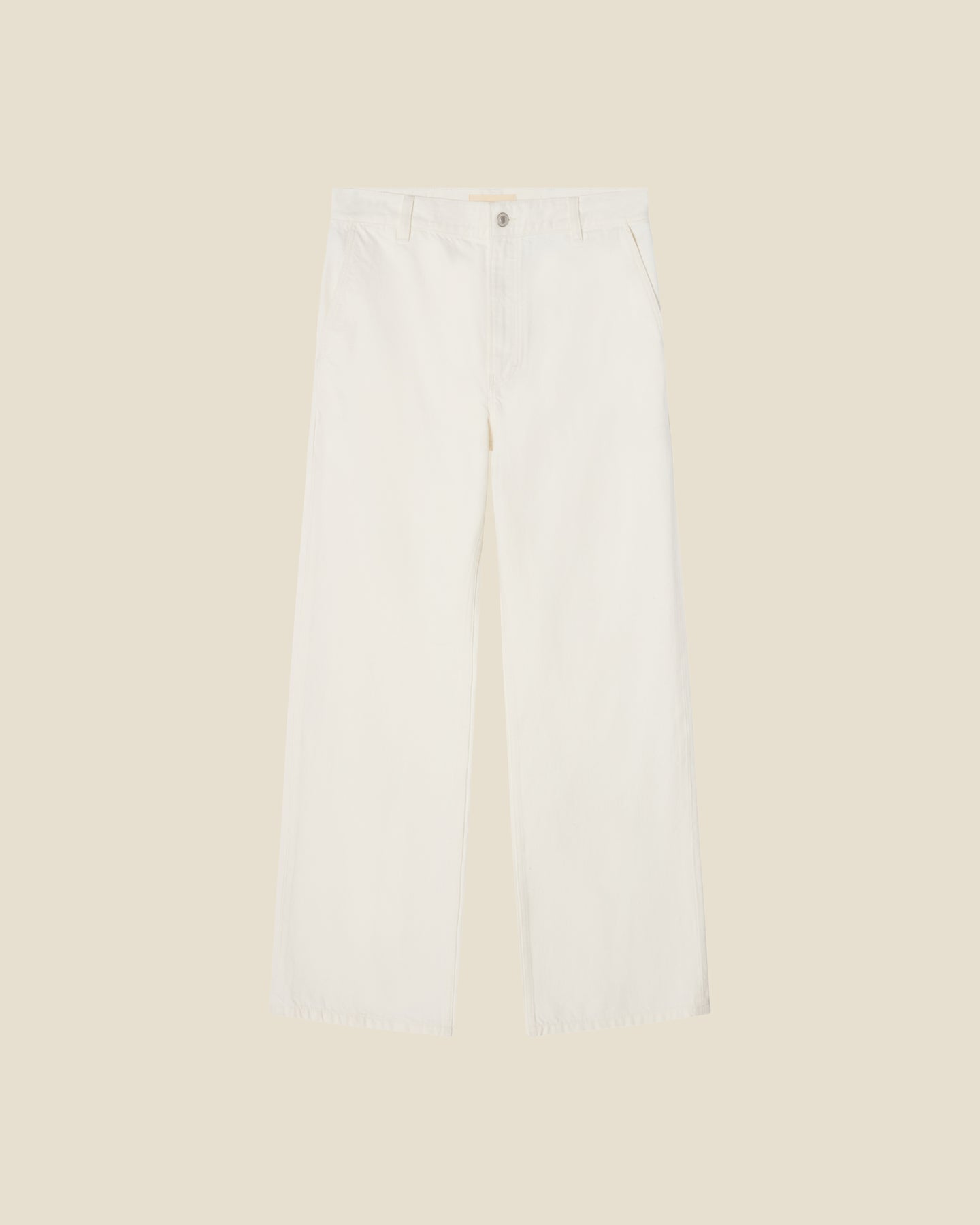 Genua Chino Natural White flat (beige background)