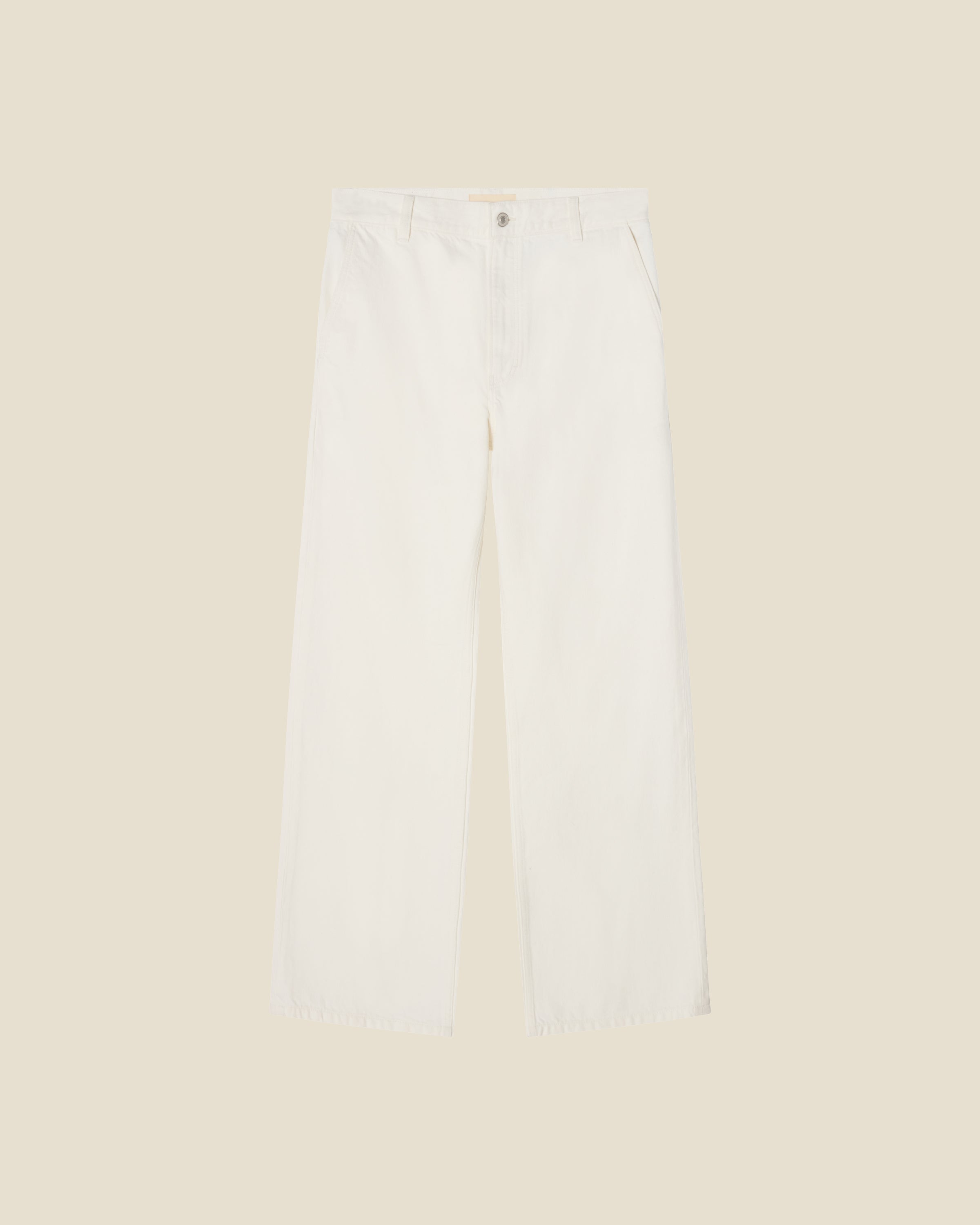 Genua Chino Natural White flat (beige background)