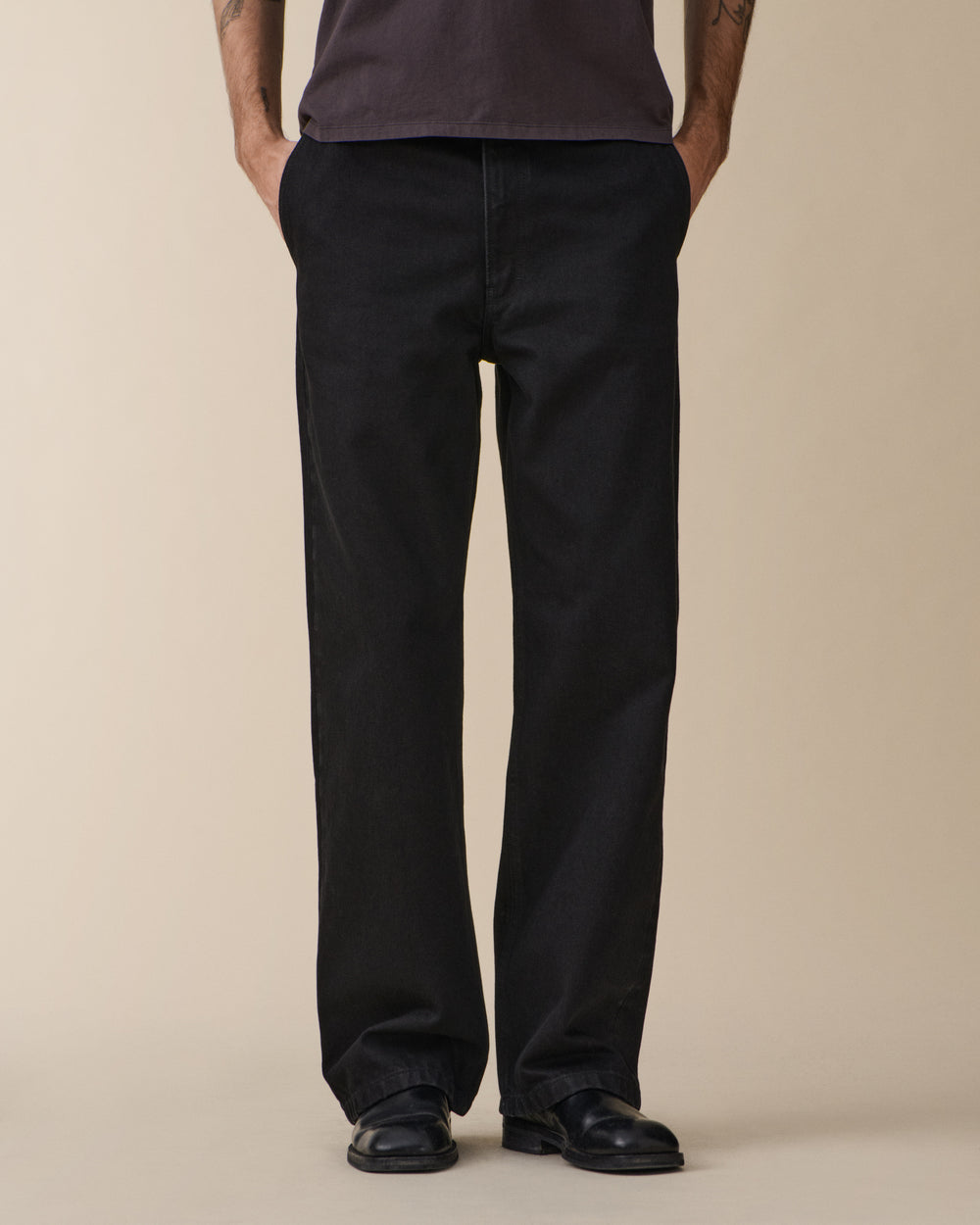 Genua Chino Black Rinse