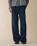 Genua Chino Dark Blue Selvedge