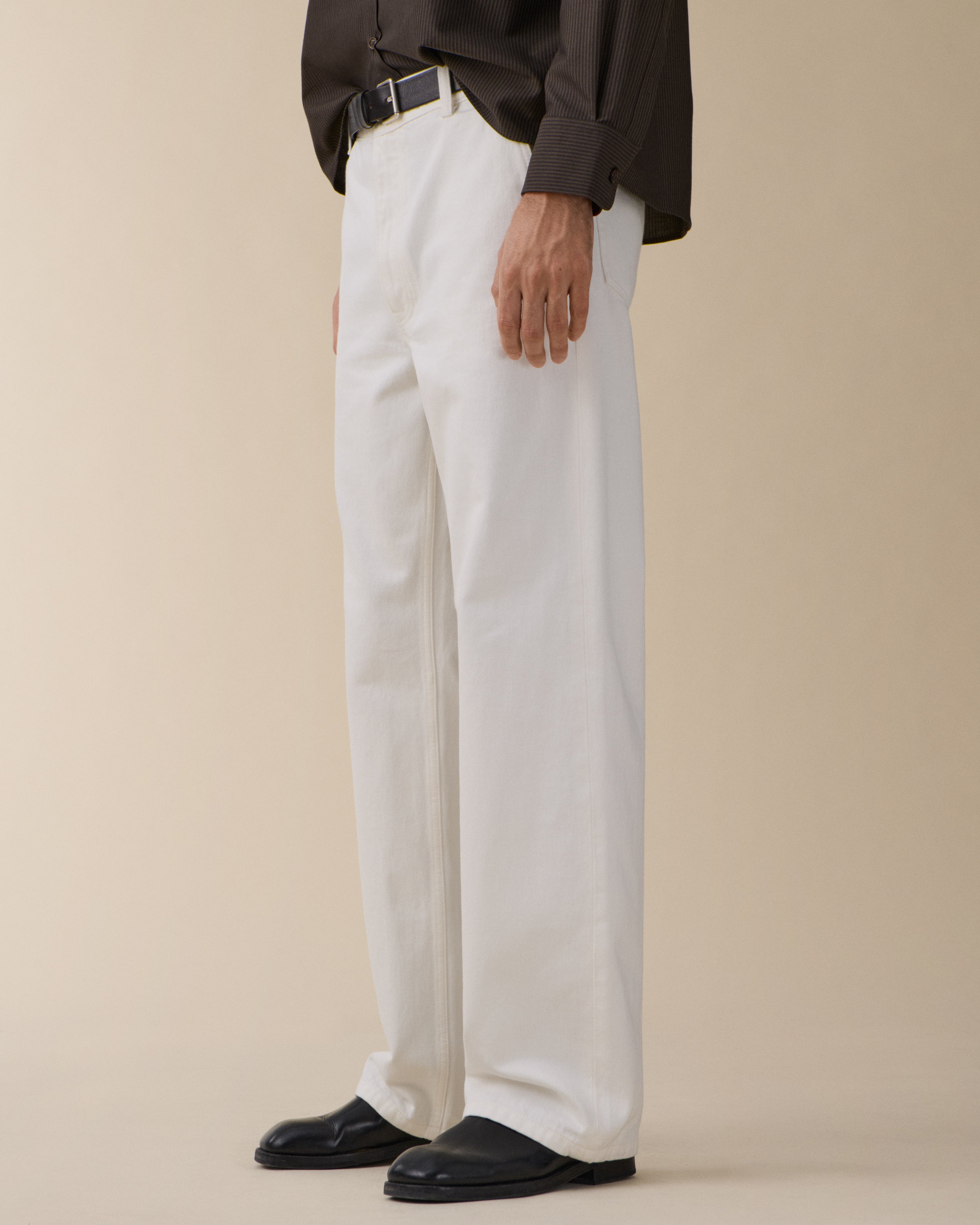 Men's Genua Chino Natural White - Jeanerica
