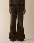 Gion Brown Flock Corduroy Usata
