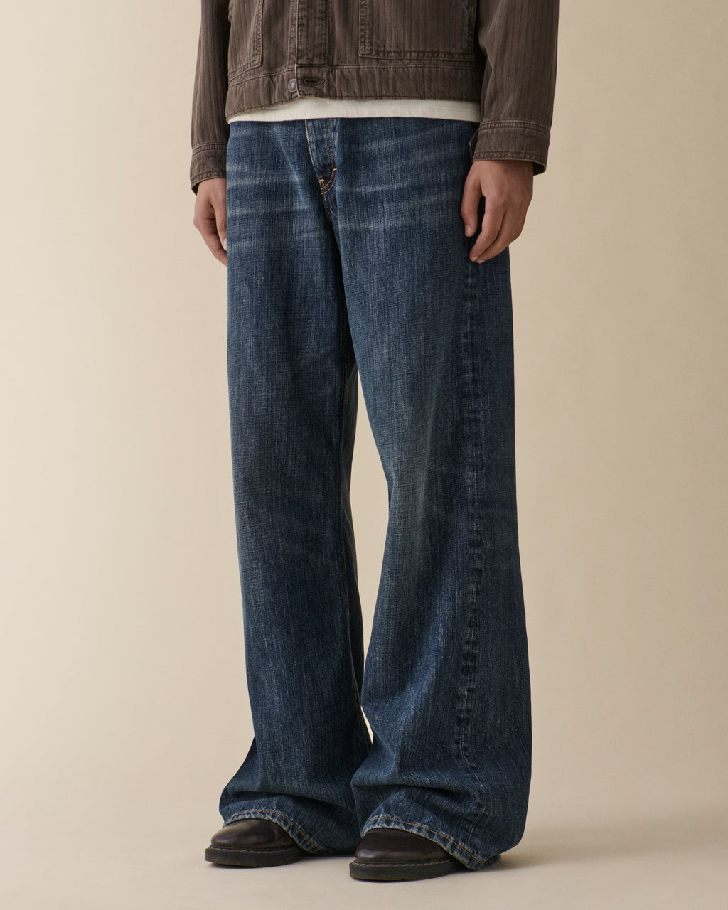 Gion Dark Blue Righe