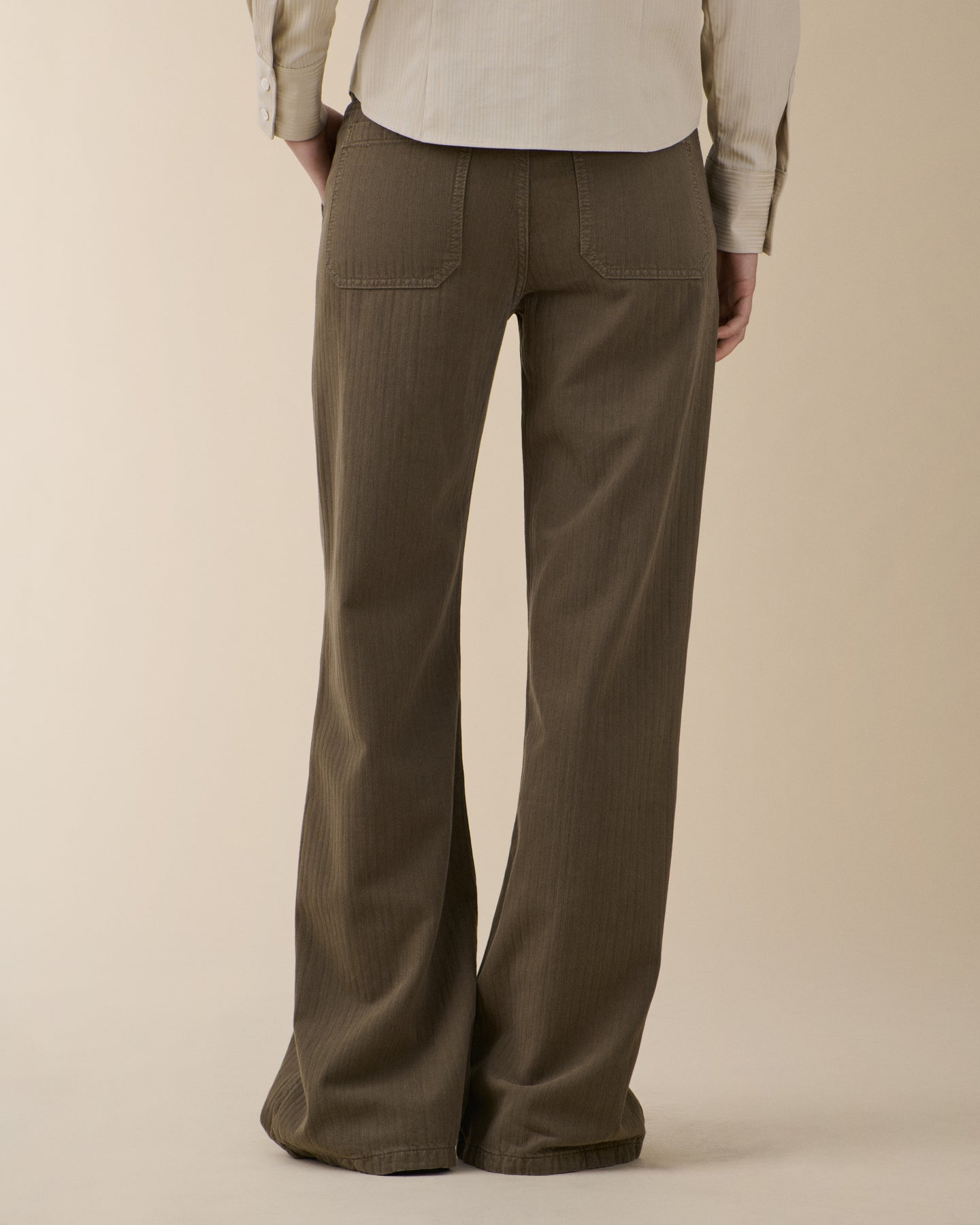 Guell Chevron Khaki Green