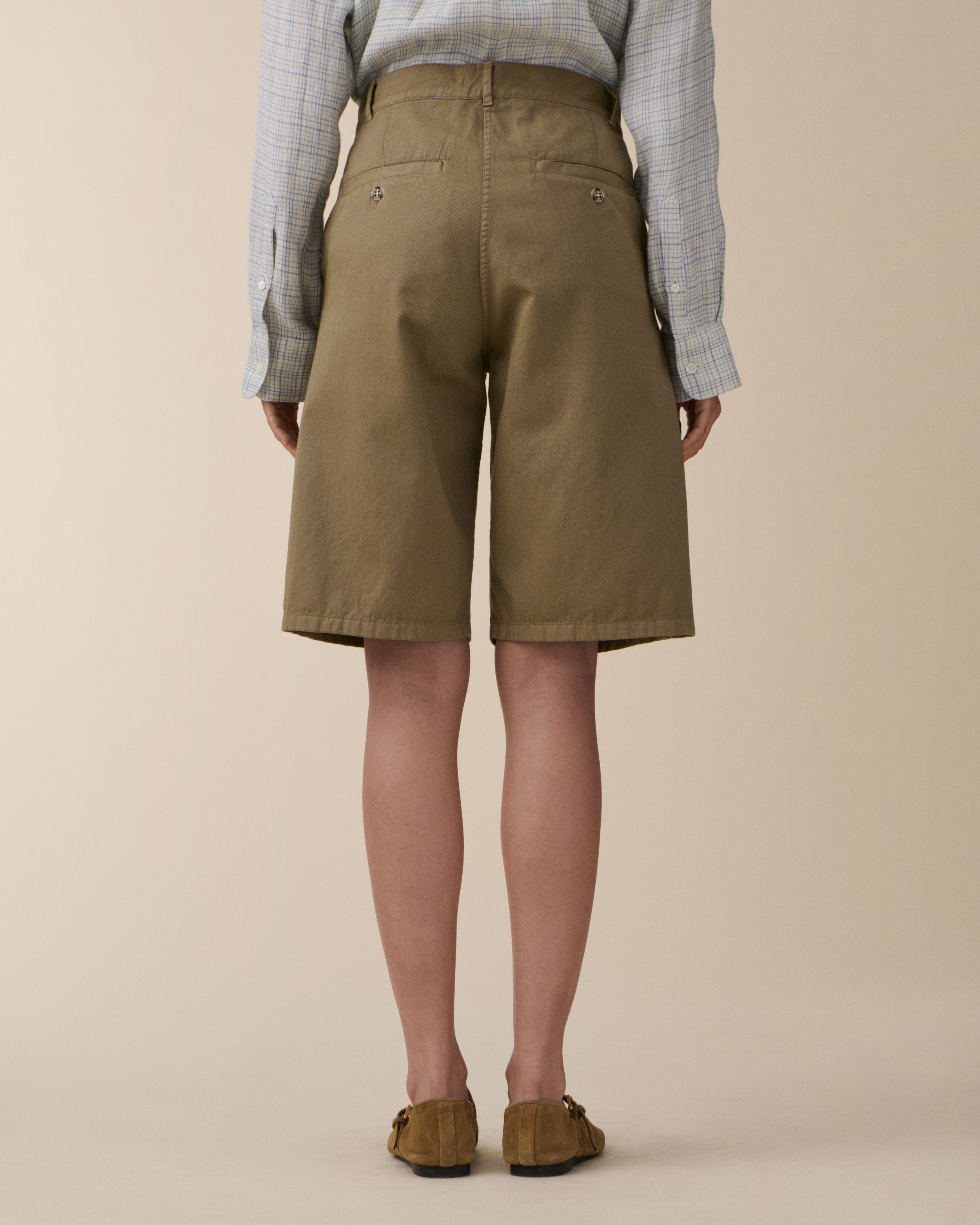 Hanne Chino Shorts Light Khaki