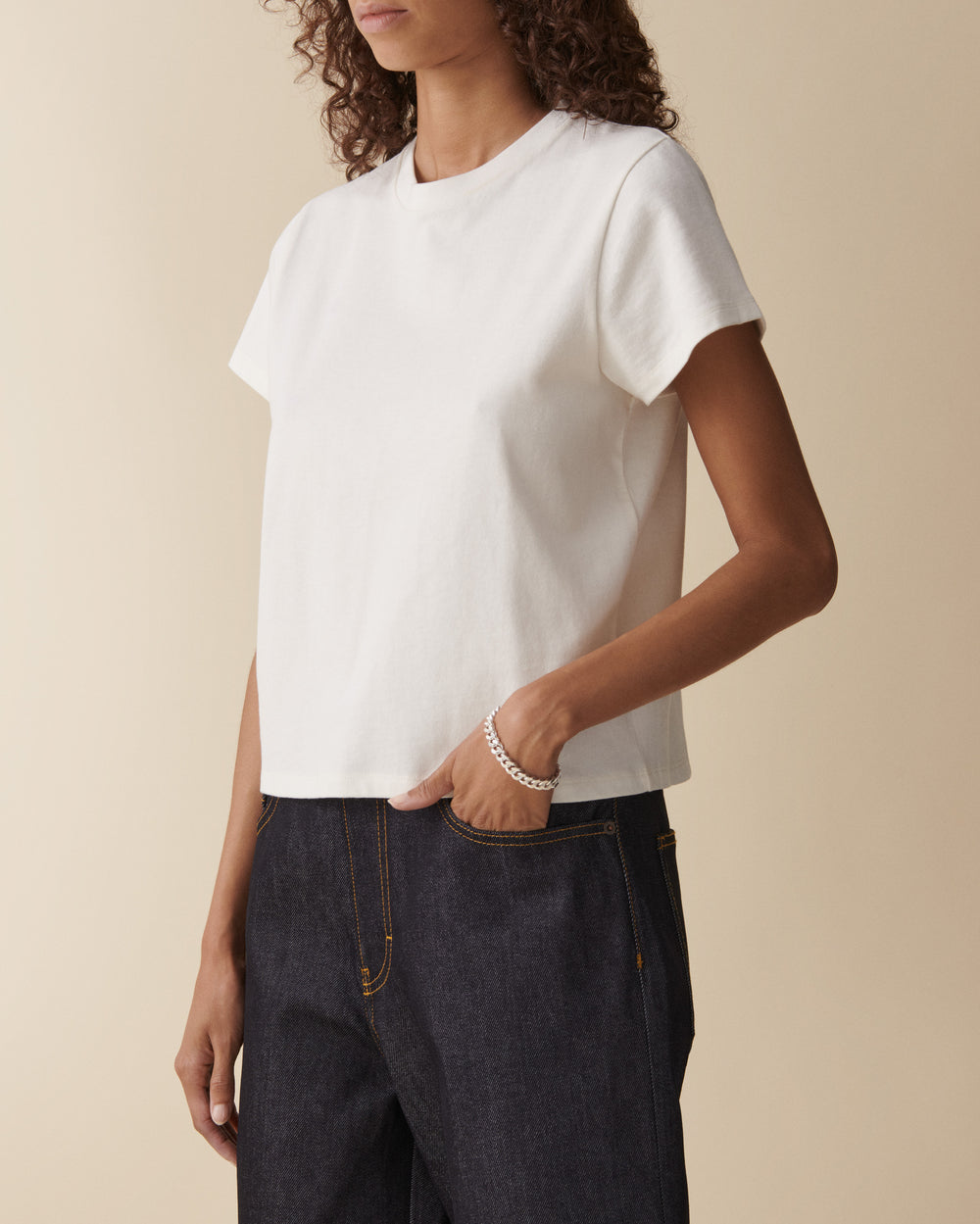 Ines Natural White