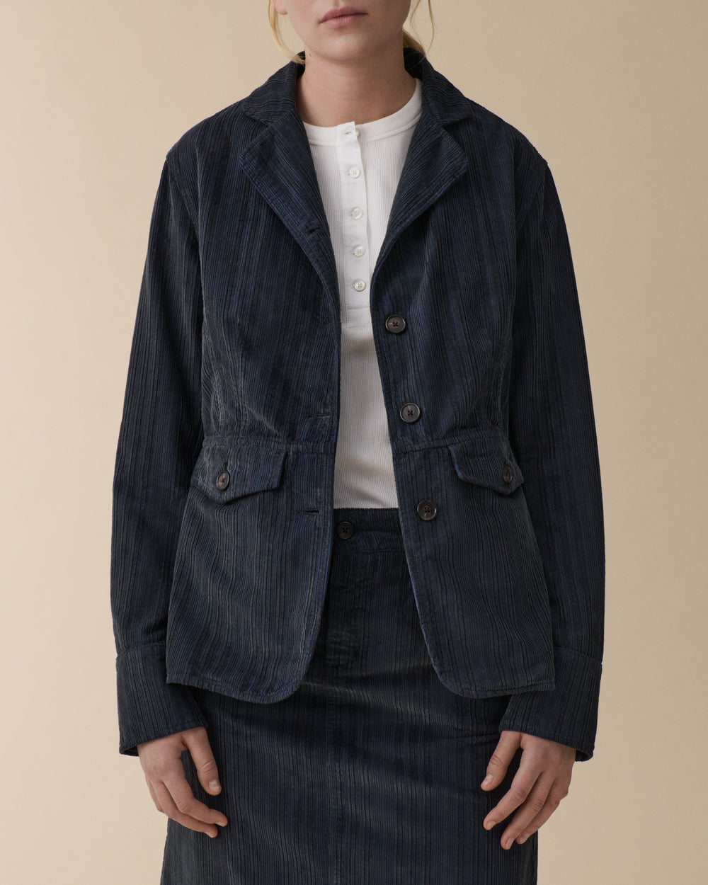 Jane Azzurro Corduroy