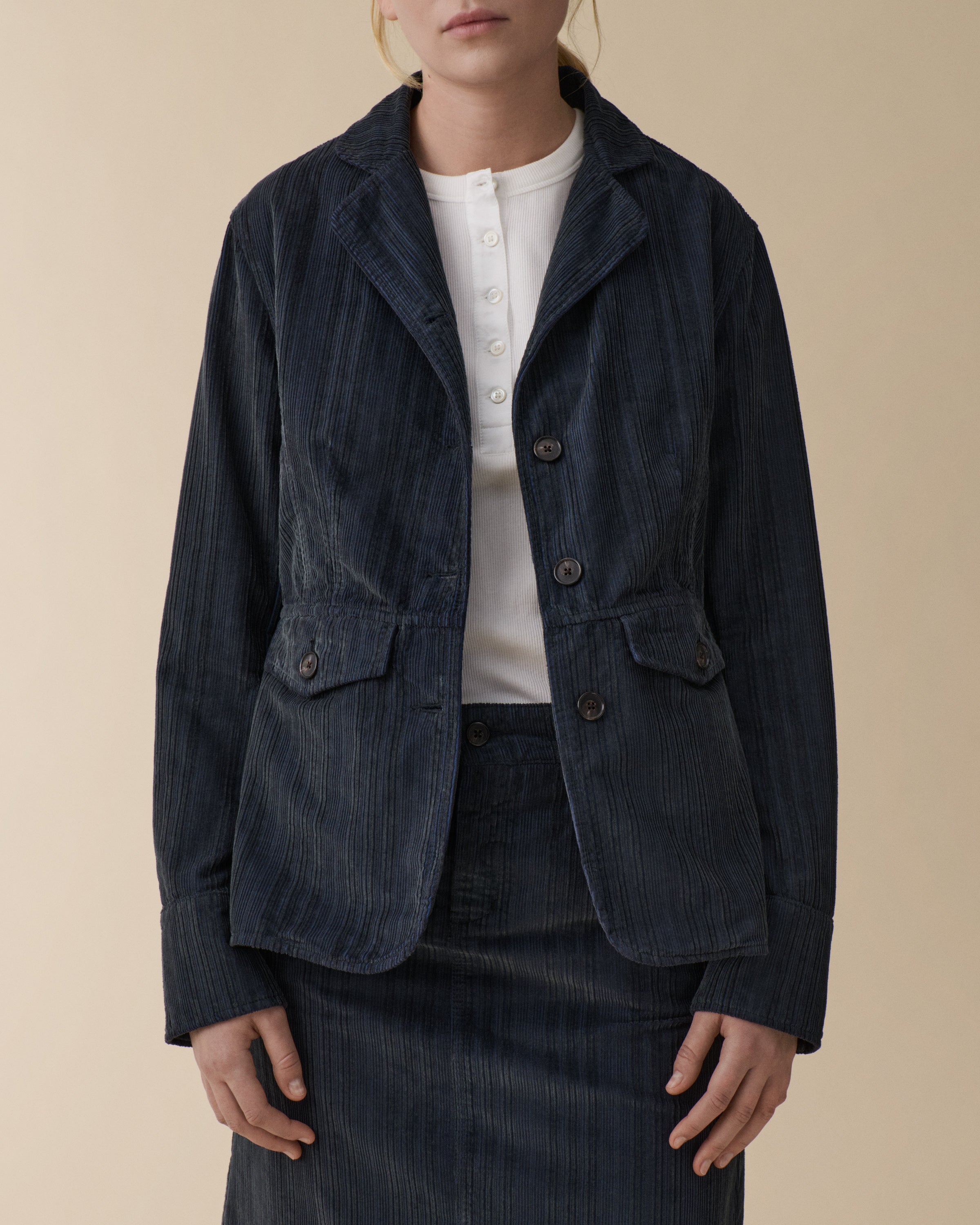 Jane Azzurro Corduroy