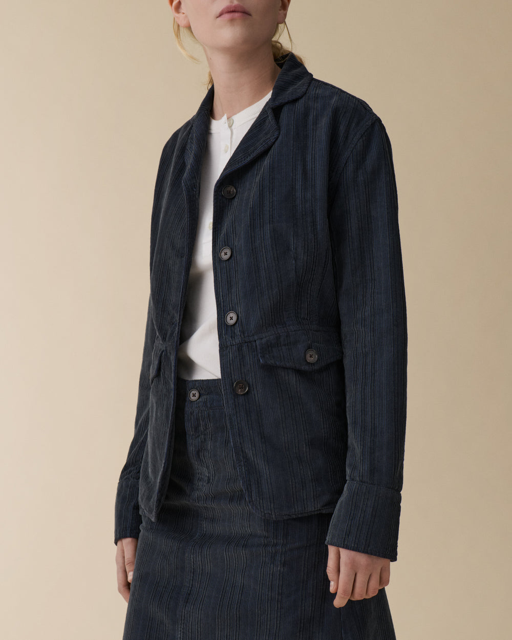 Jane Azzurro Corduroy