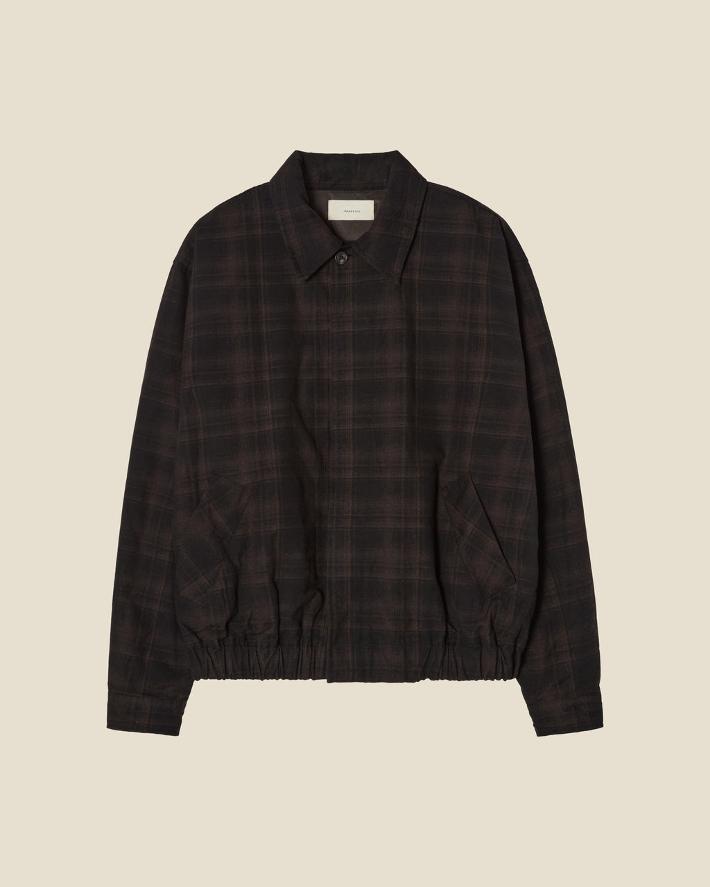 Jean Brown Check flat (beige background)
