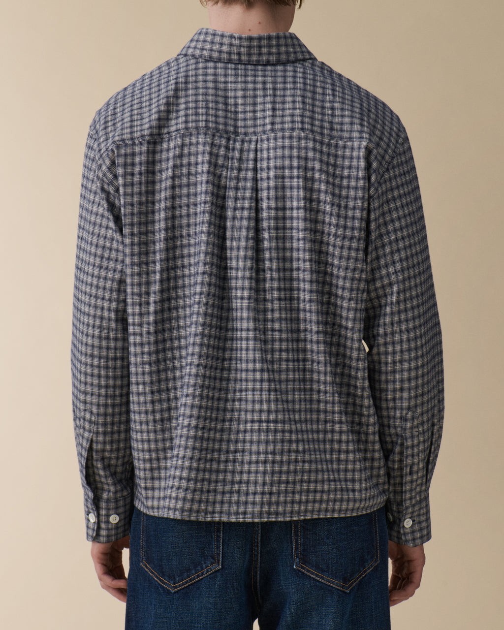 Juan Blue Flannel Check